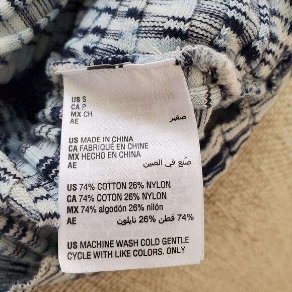 Inc International Concepts Marled Cropped Surplice Sweater Sz Sm - Picture 12 of 12